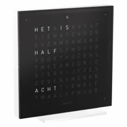 Online QLOCKTWO Earth 13,5 Pure Tafelklok Klokken