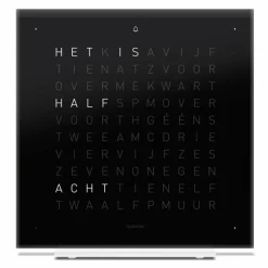 Online QLOCKTWO Earth 13,5 Pure Tafelklok Klokken