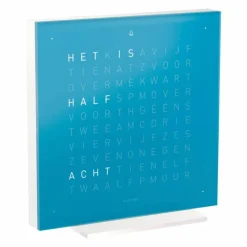 Online QLOCKTWO Earth 13,5 Pure Tafelklok Klokken
