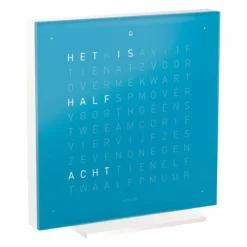 Online QLOCKTWO Earth 13,5 Pure Tafelklok Klokken