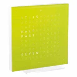Online QLOCKTWO Earth 13,5 Pure Tafelklok Klokken