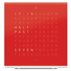 Online QLOCKTWO Earth 13,5 Pure Tafelklok Klokken