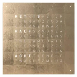 Best QLOCKTWO Earth 45 Universe Edition Klok Klokken