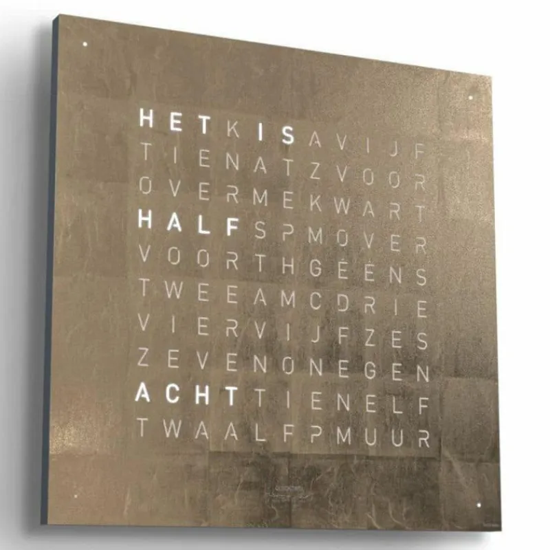 Best QLOCKTWO Earth 45 Universe Edition Klok Klokken