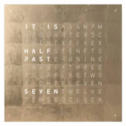 New QLOCKTWO Earth 90 Universe Edition Klok Klokken
