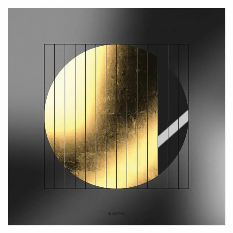 New QLOCKTWO Moon 90 Klok Klokken