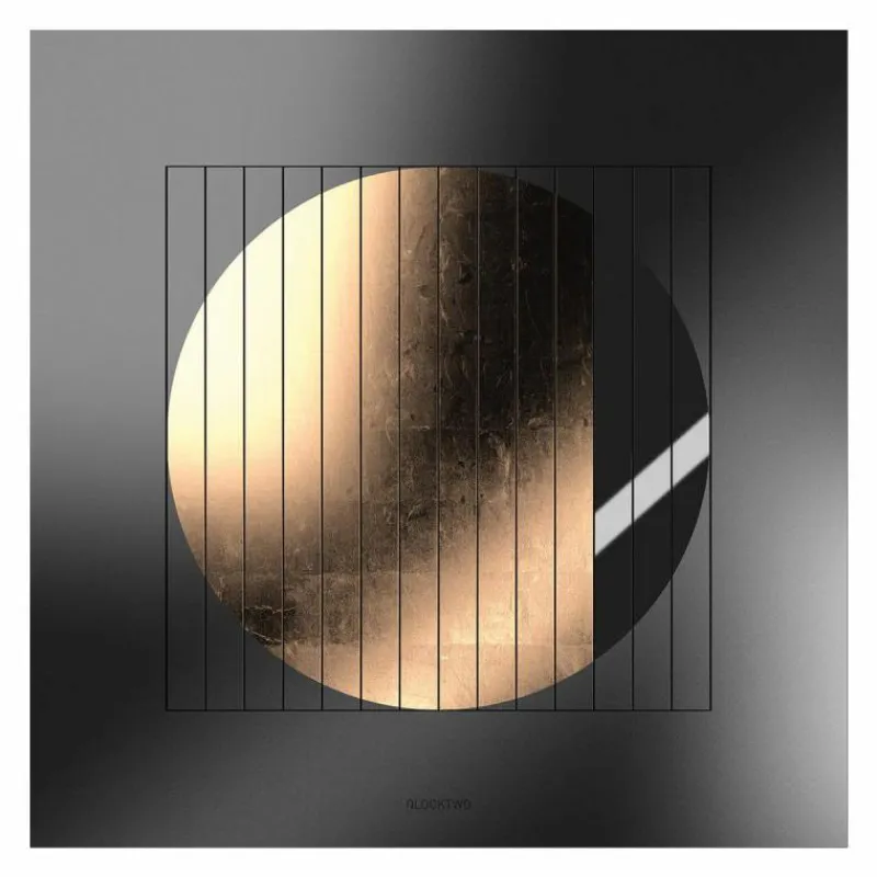 New QLOCKTWO Moon 90 Klok Klokken