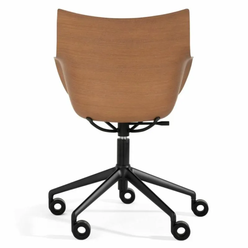 Discount Q/Wood Bureaustoel Bureaustoelen