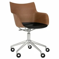 Discount Q/Wood Bureaustoel Bureaustoelen