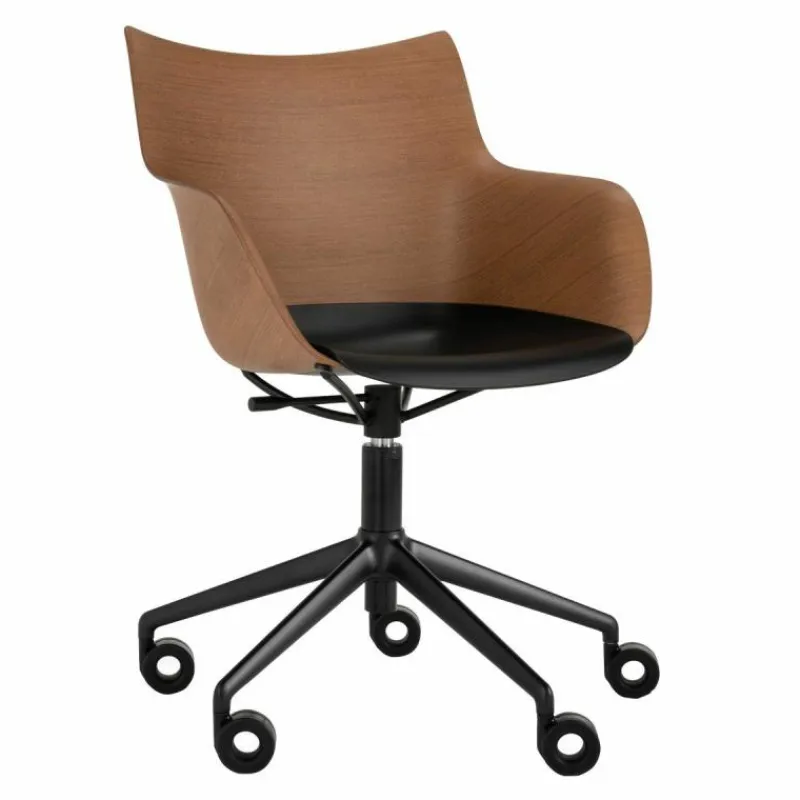 Discount Q/Wood Bureaustoel Bureaustoelen
