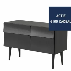 Clearance Reflect Dressoir S Zwart - Dressoirs
