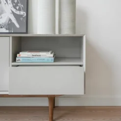 Sale Retro Sand Grey Dressoir Dressoirs