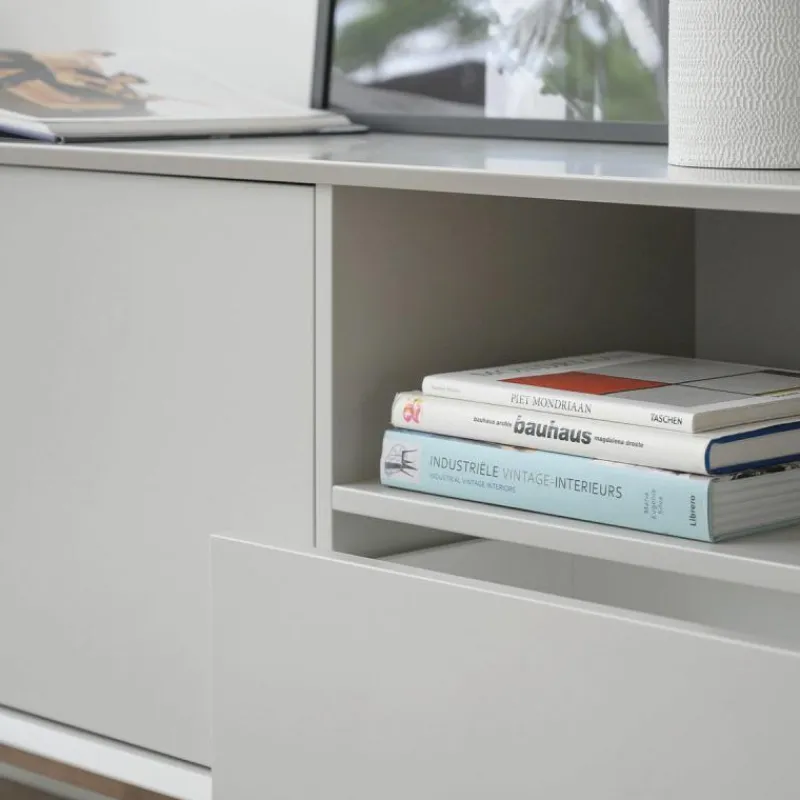 Sale Retro Sand Grey Dressoir Dressoirs
