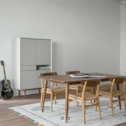 Hot Retro Walnut Eettafel Eettafels