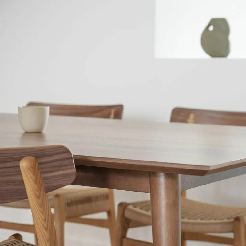 Hot Retro Walnut Eettafel Eettafels
