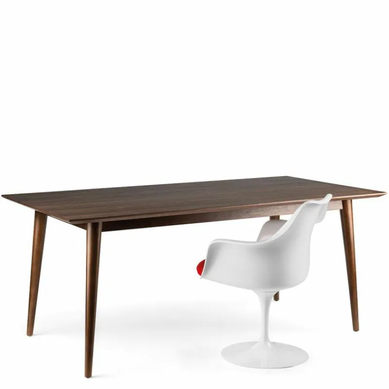 Hot Retro Walnut Eettafel Eettafels