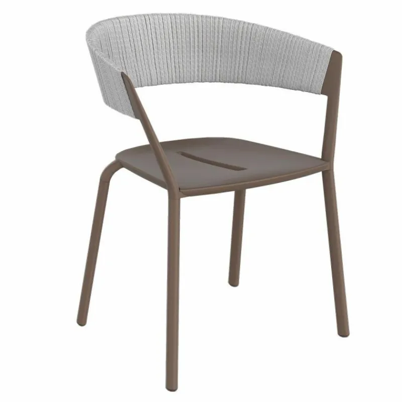 Online Ria Armstoel Deels Geweven Tuinstoelen