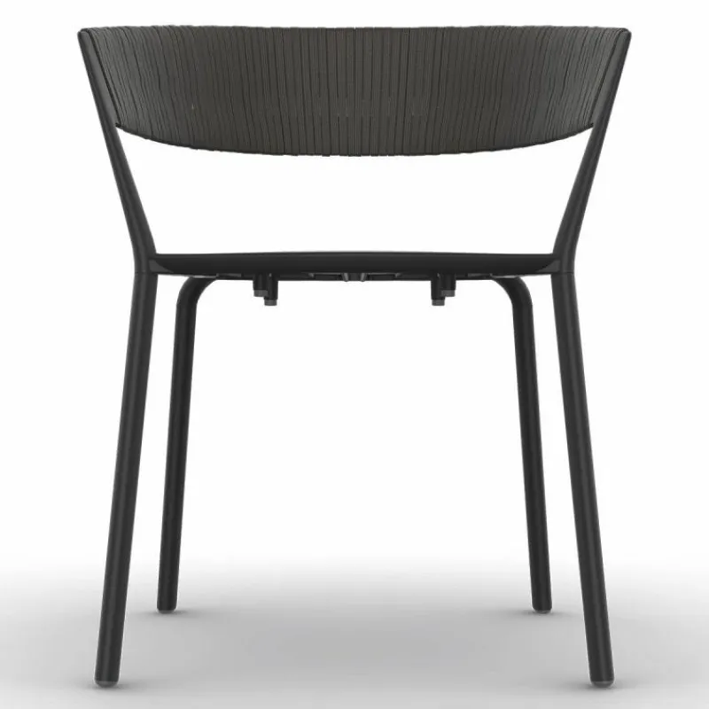 Online Ria Armstoel Deels Geweven Tuinstoelen