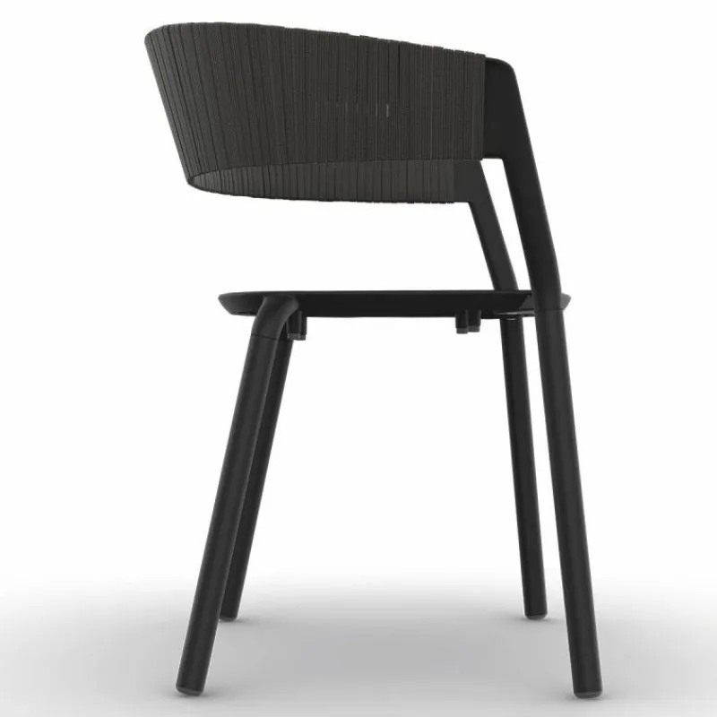 Online Ria Armstoel Deels Geweven Tuinstoelen