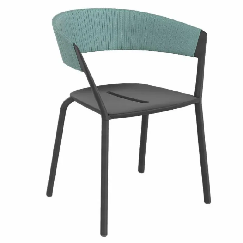 Online Ria Armstoel Deels Geweven Tuinstoelen