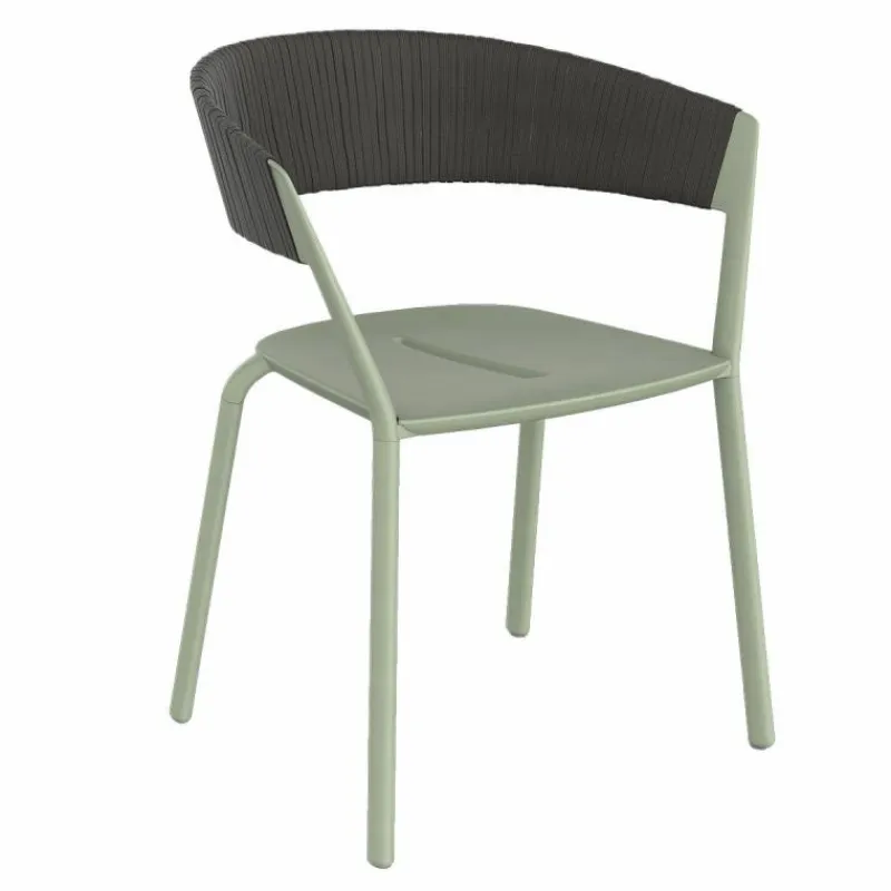 Online Ria Armstoel Deels Geweven Tuinstoelen