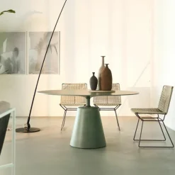Rock Eettafel Cement Tuintafels|Eettafels