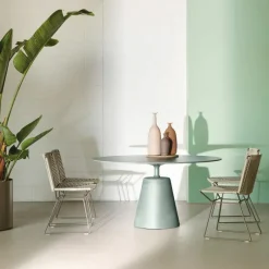 Rock Eettafel Cement Tuintafels|Eettafels