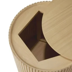 Clearance Roller Max Bijzettafel Eiken Bijzettafels