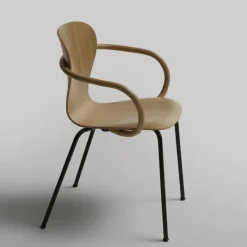 New S 220 F Stoel Met Armleuning Eetkamerstoelen
