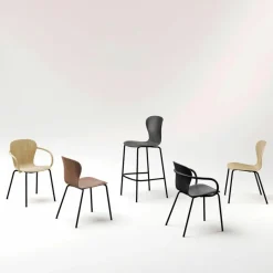 New S 220 F Stoel Met Armleuning Eetkamerstoelen