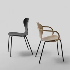 New S 220 F Stoel Met Armleuning Eetkamerstoelen