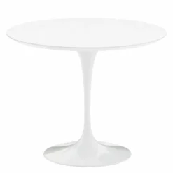 Outlet Saarinen Tulip Eettafel Met Wit Onderstel Eettafels