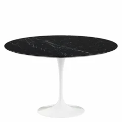 Outlet Saarinen Tulip Eettafel Met Wit Onderstel Eettafels