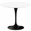 Discount Saarinen Tulip Eettafel Met Zwart Onderstel - Rond Eettafels