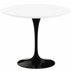 Discount Saarinen Tulip Eettafel Met Zwart Onderstel - Rond Eettafels