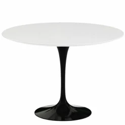 Discount Saarinen Tulip Eettafel Met Zwart Onderstel - Rond Eettafels