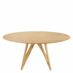 Seito Wood Eettafel Rond Eettafels