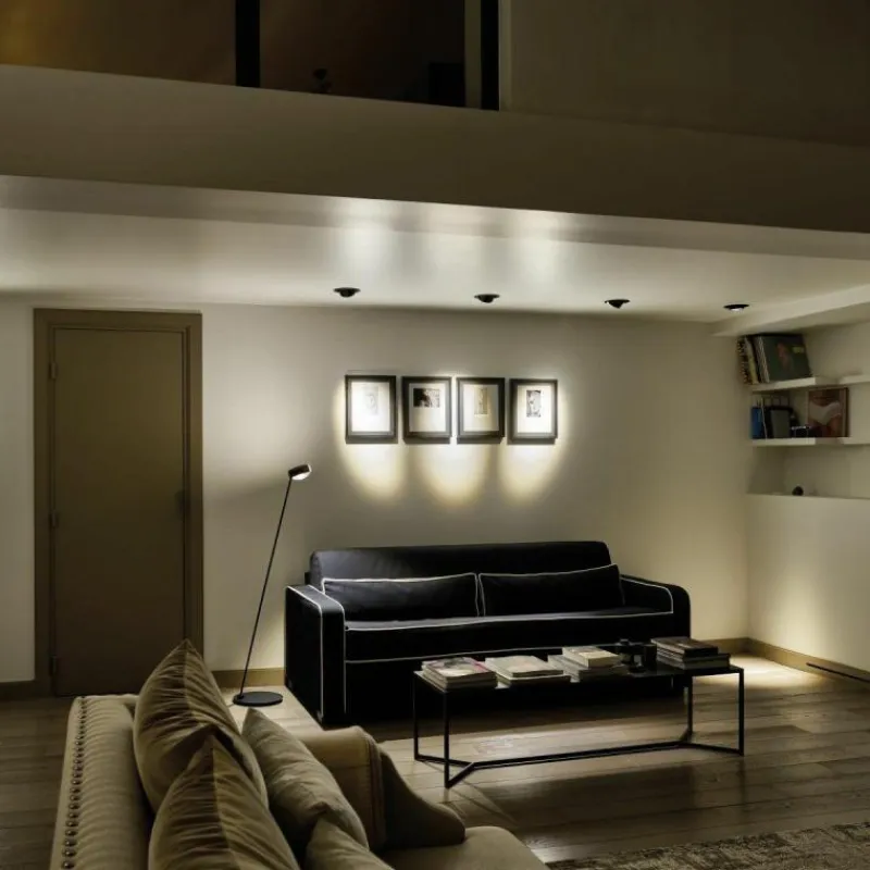 Sale Sento Lettura Vloerlamp Met Zwart Onderstel Bureaulampen|Vloerlampen