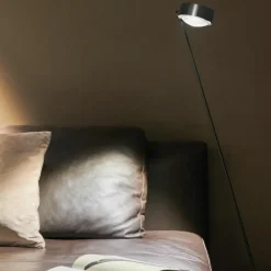 Sale Sento Lettura Vloerlamp Met Zwart Onderstel Bureaulampen|Vloerlampen
