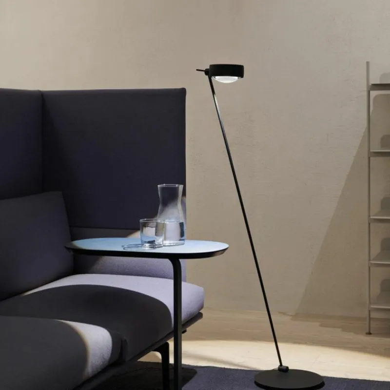 Sale Sento Lettura Vloerlamp Met Zwart Onderstel Bureaulampen|Vloerlampen