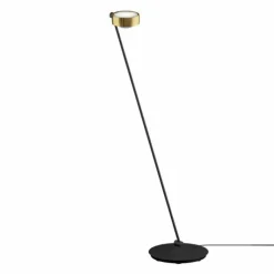 Sale Sento Lettura Vloerlamp Met Zwart Onderstel Bureaulampen|Vloerlampen