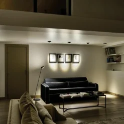 Sale Sento Lettura Vloerlamp Met Zwart Onderstel Bureaulampen|Vloerlampen