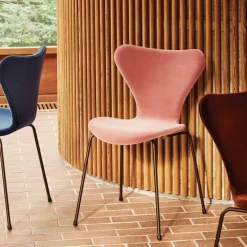 Hot Series 7 Vlinderstoel Velvet Eetkamerstoelen