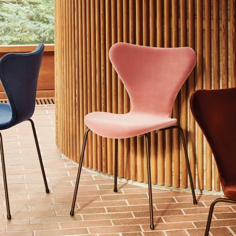 Hot Series 7 Vlinderstoel Velvet Eetkamerstoelen