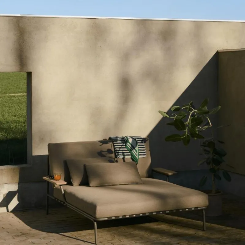 Clearance Settle Loungebed Ligbedden|Tuinbanken