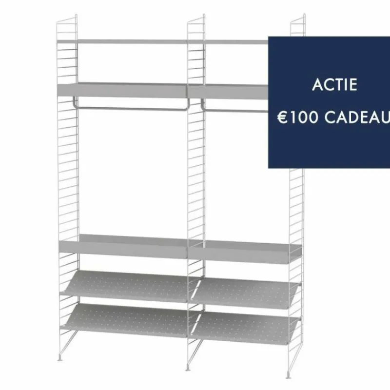 Outlet Slaapkamer Combinatie 3 Kledingkasten|Opbergsystemen