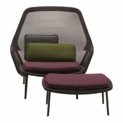 Outlet Slow Chair Loungechair + Ottoman Loungestoelen