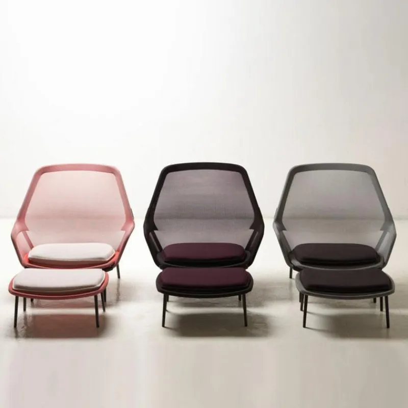 Outlet Slow Chair Loungechair + Ottoman Loungestoelen