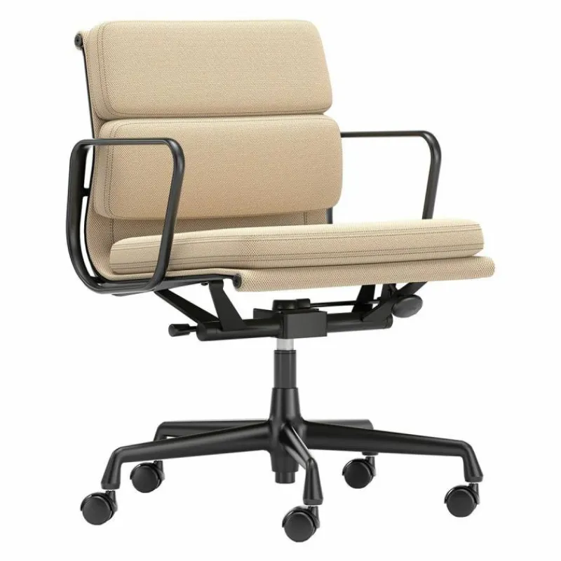 Clearance Soft Pad Chair EA 217 - Zwart / Laser RE Bureaustoelen