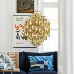 Spiral Gold Hanglamp Hanglampen